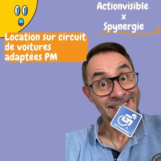Spynergie : Location sur circuit de voitures adaptées PMR