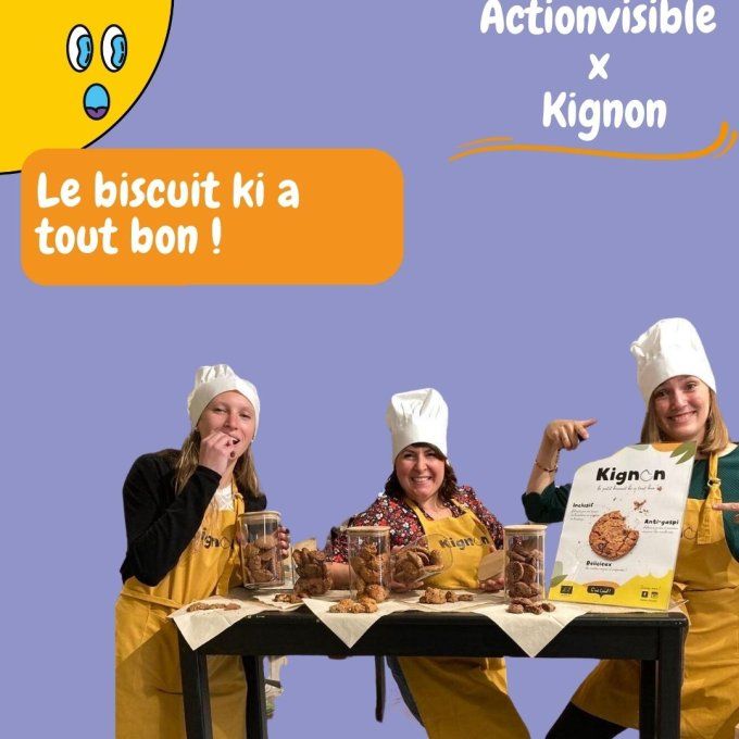 Kignon, Le petit biscuit ki à tout bon !
