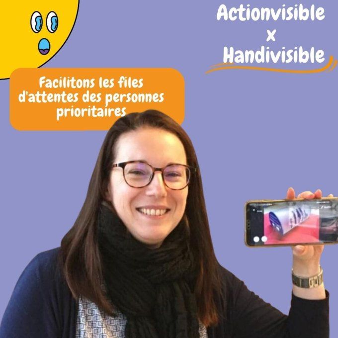 Handivisible / Babyvisible : facilite les files d'attentes des personnes prioritaires