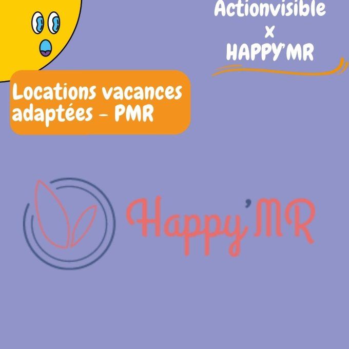 Happy'MR un site de réservation pour location adapté aux PMR