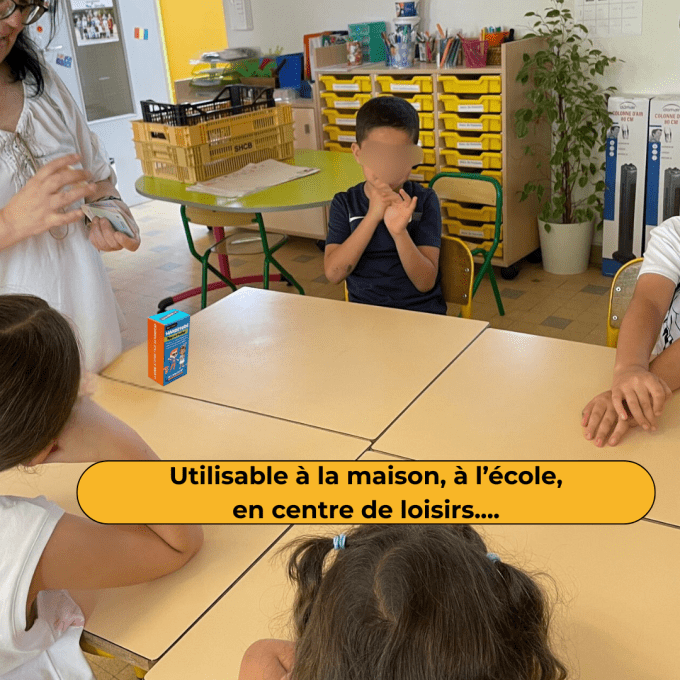 Handitude – Jeu de cartes pour enfants dès 7 ans | 100 cartes | Réactions face au handicap | Sensibi