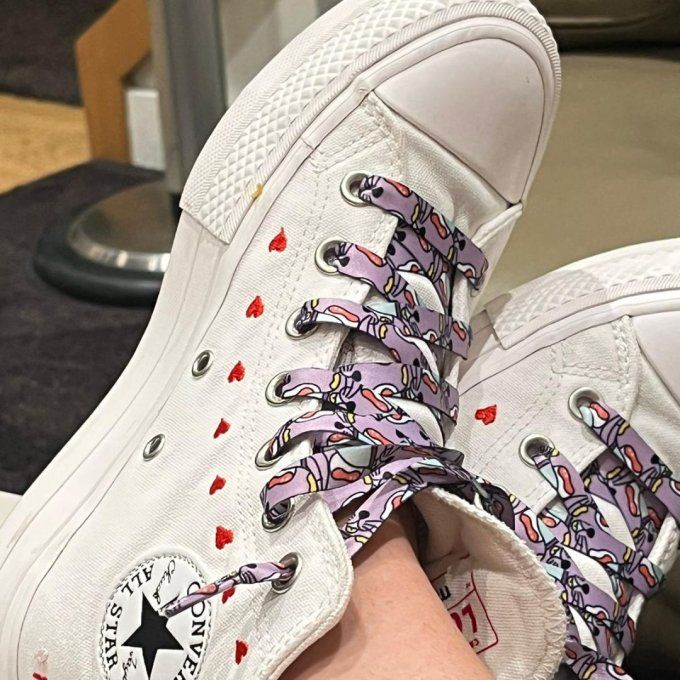Lacets  de chaussures Michi , Sensibiliser au Handicap Invisible, lacet   un symbole de solidarité