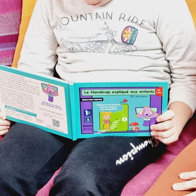 BD Le handicap expliqué aux enfants – 20 situations concrètes pour comprendre la différence | Album 