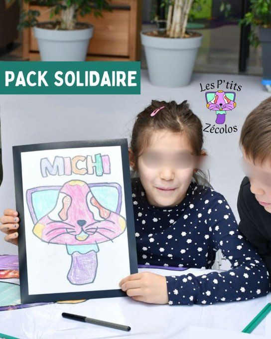 Pack solidaire Michi – Inclusion, créativité et bienveillance dès le plus jeune âge