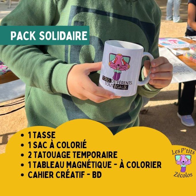 Pack solidaire Michi – Inclusion, créativité et bienveillance dès le plus jeune âge