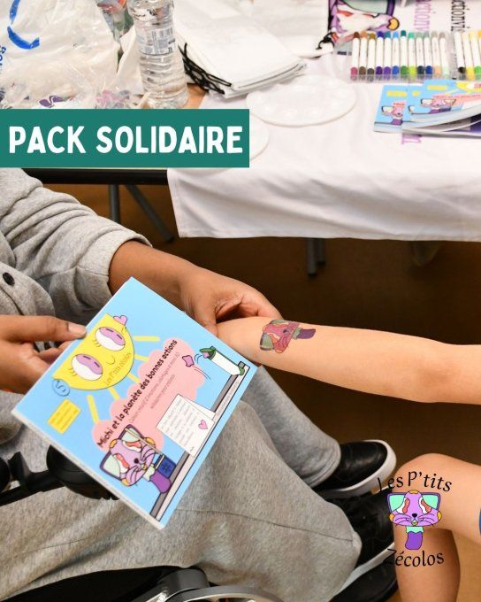 Pack solidaire Michi – Inclusion, créativité et bienveillance dès le plus jeune âge